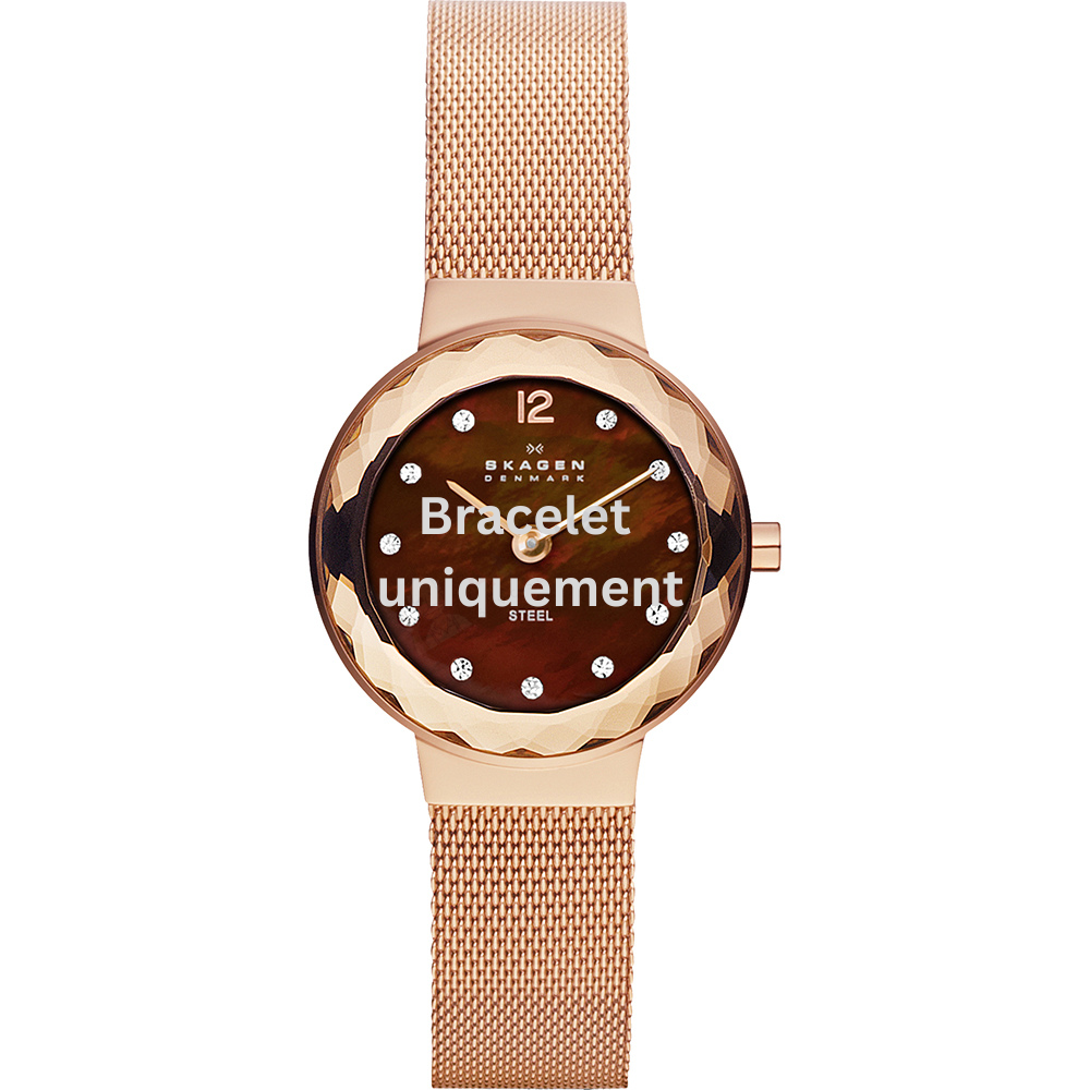 Bracelet metal pink gold Skagen - LEONORA SMALL / 456SRR1 - SKW2768 - SKW2799-Bracelets de montres-AtelierNet