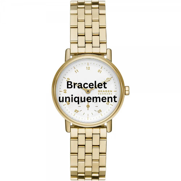 Bracelet metal gold Skagen - KUPPEL LILLE / SKW3102-Bracelets de montres-AtelierNet