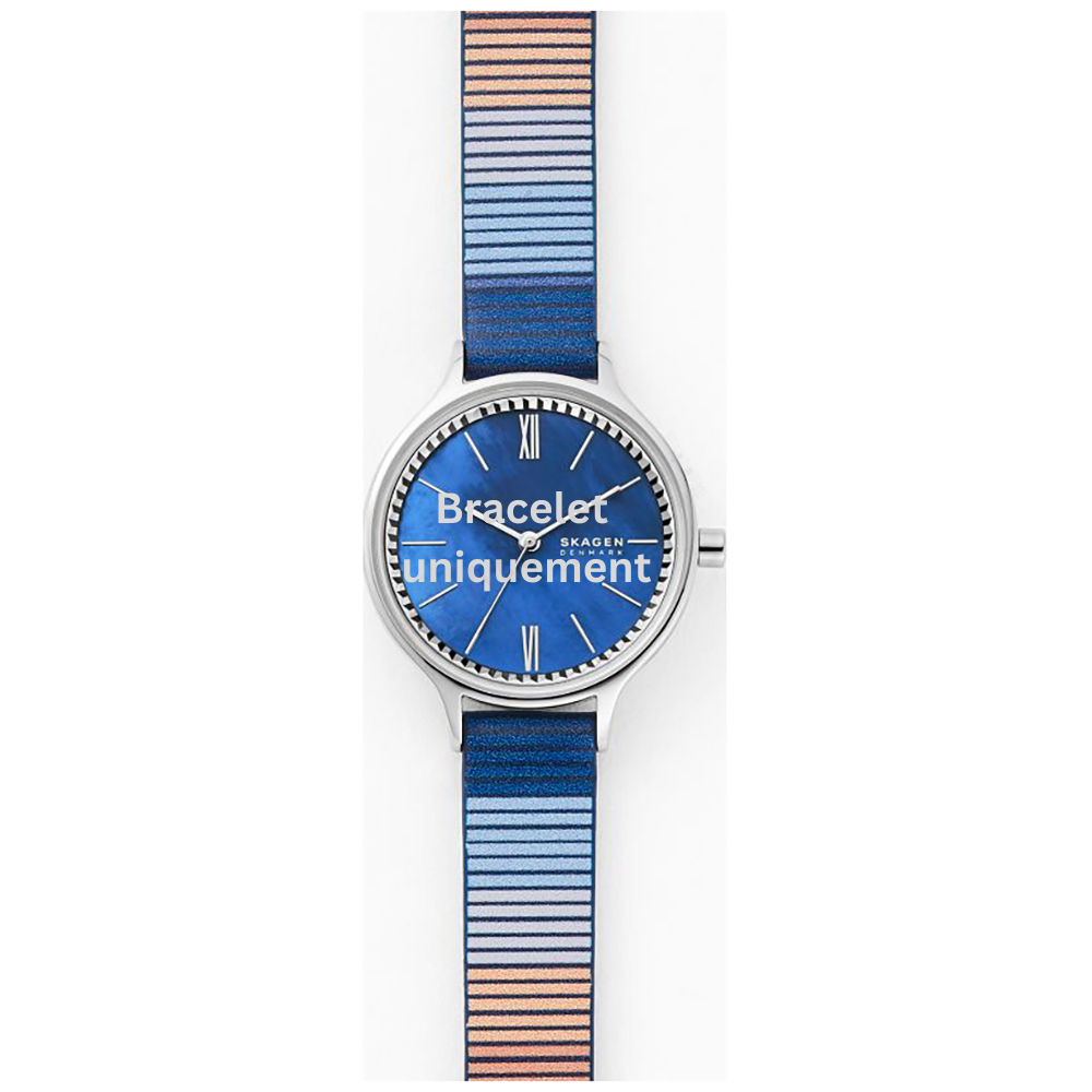 Bracelet leather multicolor Skagen - ANITA / SKW2906-Bracelets de montres-AtelierNet