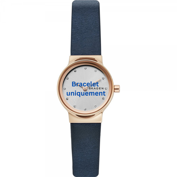 Bracelet leather blue Skagen - FREJA / SKW2744-Bracelets de montres-AtelierNet