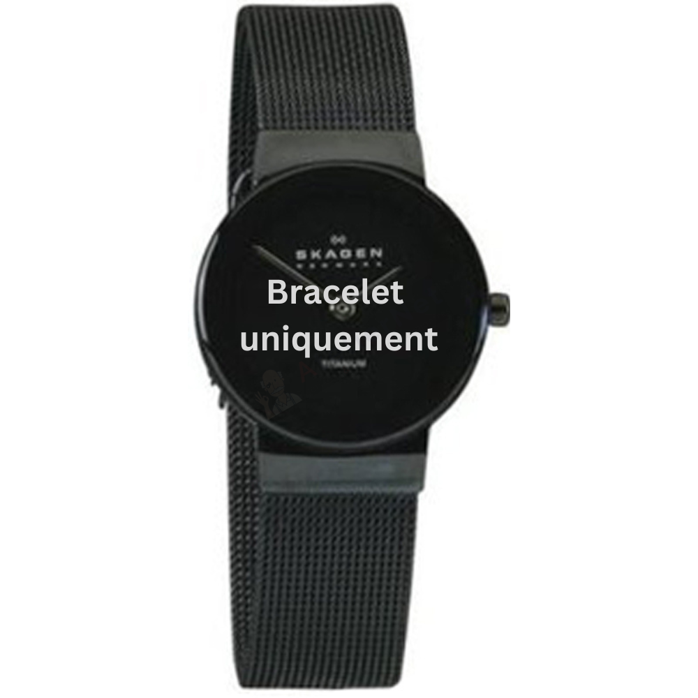 Bracelet metal black Skagen - FREJA SMALL / 358STMB-Bracelets de montres-AtelierNet