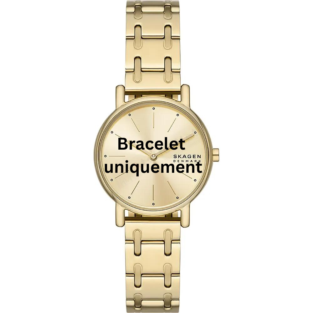 Bracelet metal gold Skagen - SIGNATUR LILLE / SKW3124-Bracelets de montres-AtelierNet