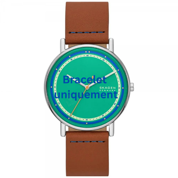 Bracelet leather brown Skagen - SIGNATUR / SKW6898 - SKW6899-Bracelets de montres-AtelierNet