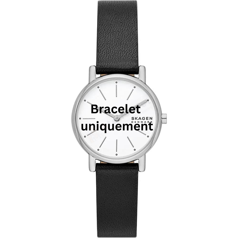 Bracelet leather black Skagen - SIGNATUR LILLE / SKW3120-Bracelets de montres-AtelierNet