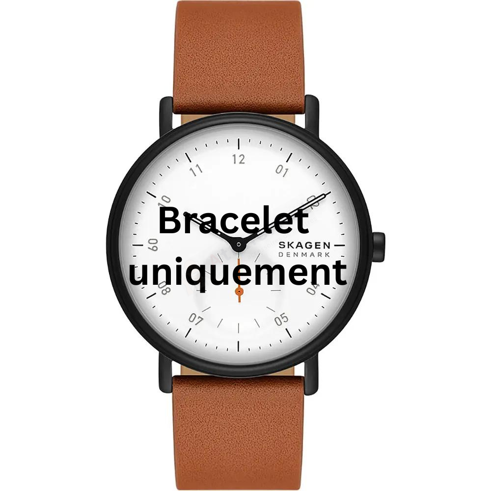 Bracelet leather brown Skagen - KUPPEL / SKW6889-Bracelets de montres-AtelierNet