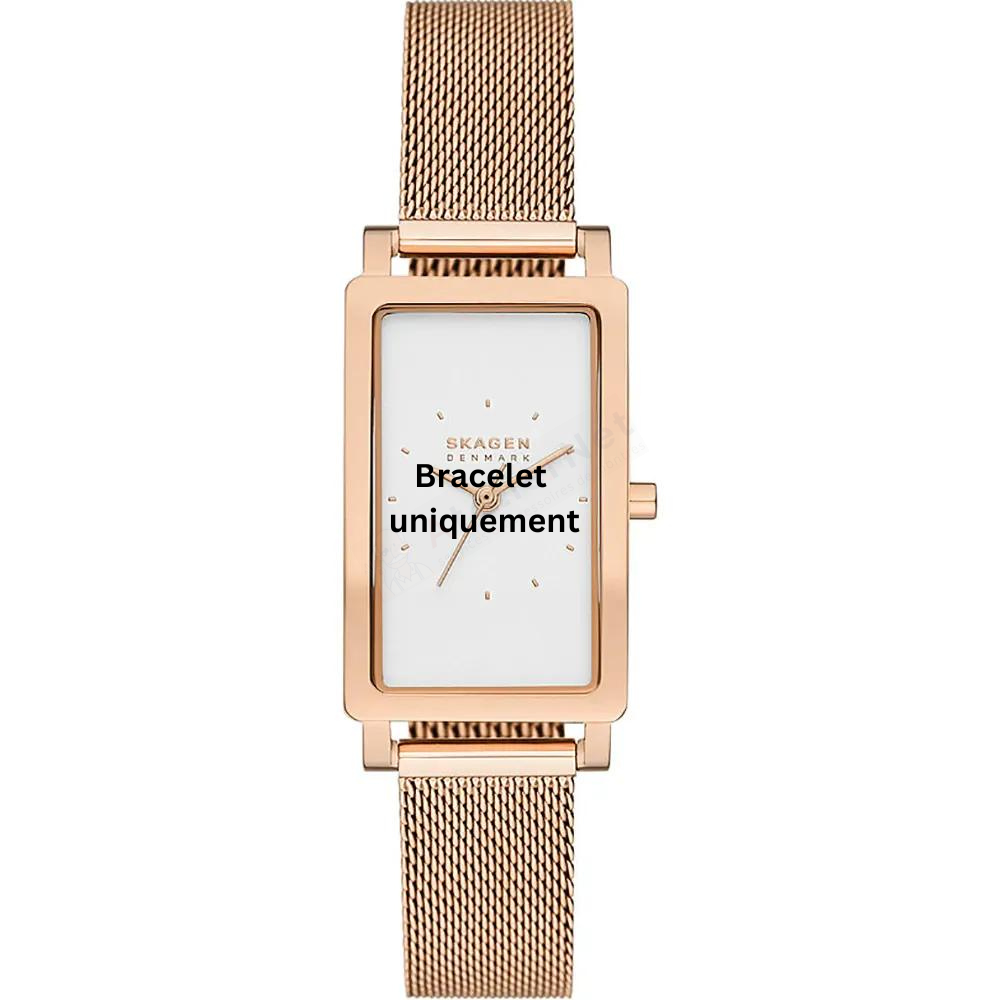 Bracelet metal pink gold Skagen - HAGEN / SKW3095-Bracelets de montres-AtelierNet