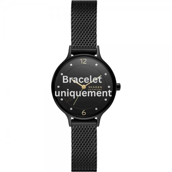 Bracelet metal black Skagen - ANITA LILLE / SKW3112-Bracelets de montres-AtelierNet