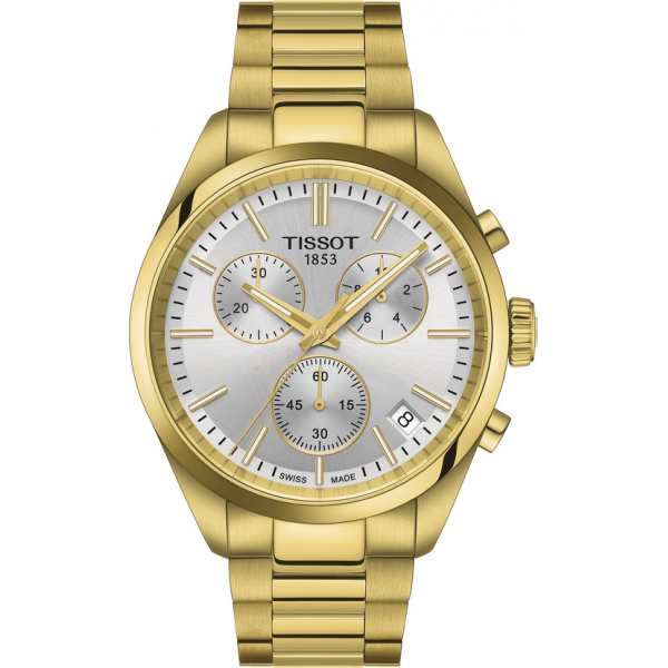 Bracelet métal jaune Tissot - PR 100 CHRONO CLASSIC / T605049799-Bracelet de montre-AtelierNet