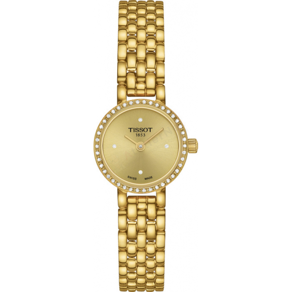 Bracelet metal yellow Tissot - LOVELY / T605049749-Bracelets de montres-AtelierNet