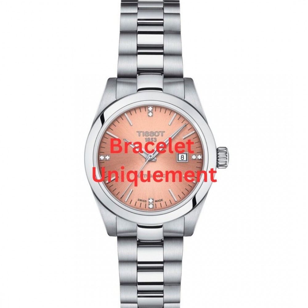 Bracelet cuir brun Tissot - T MY LADY AUTO/ T610046079-Bracelet de montre-AtelierNet