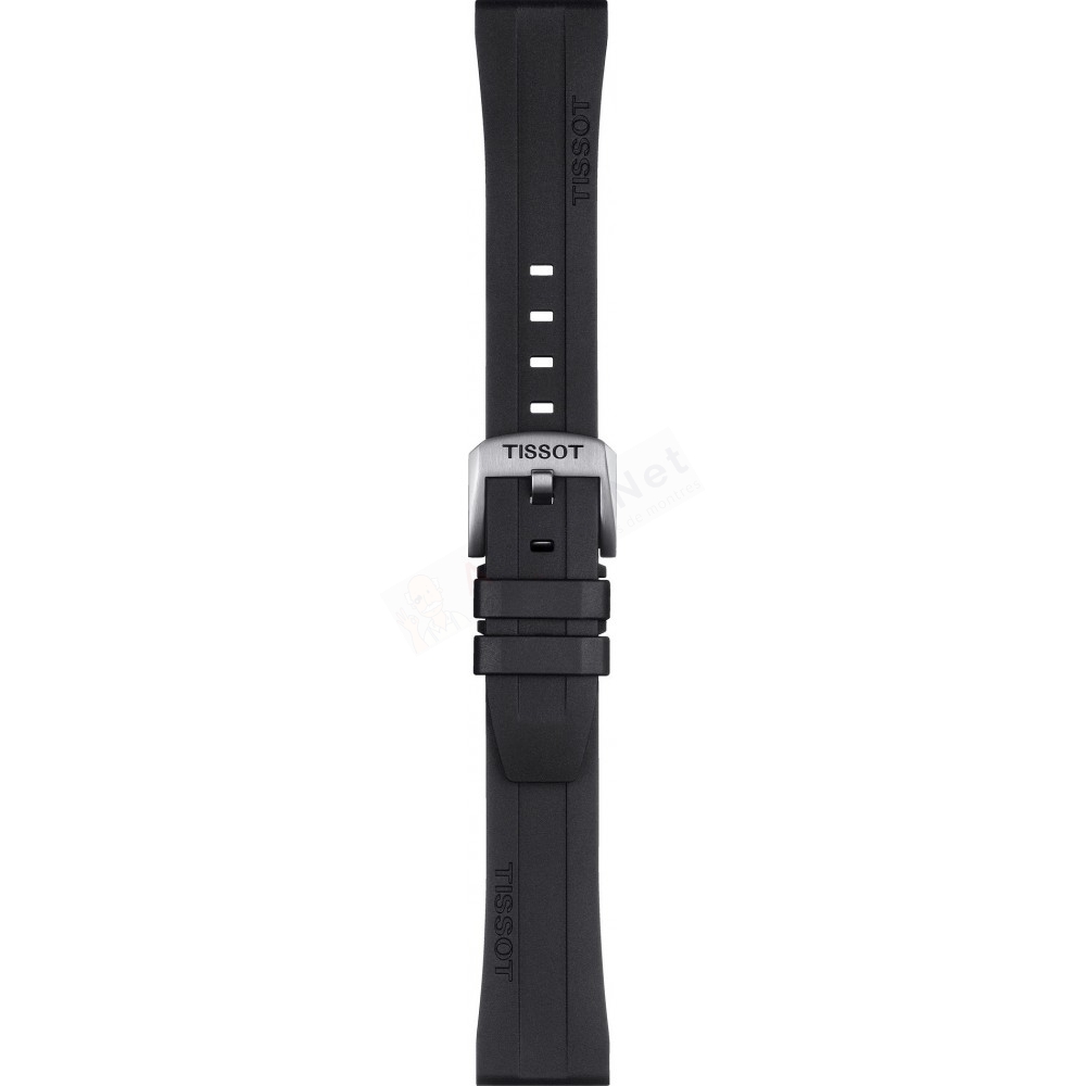 Bracelet caoutchouc noir Tissot -  SEASTAR/ T603044545-Bracelet de montre-AtelierNet