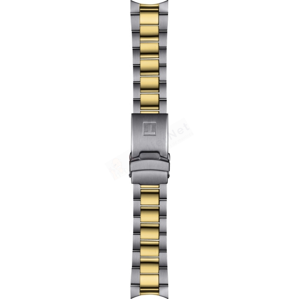 Bracelet metal bicolor Tissot - SEASTAR/ T605048916-Bracelets de montres-AtelierNet