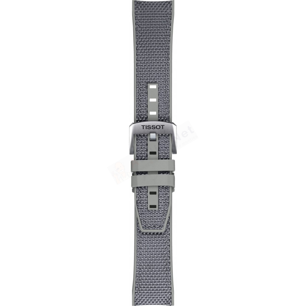 Bracelet textile grey Tissot - SEASTAR/ T604048422-Bracelets de montres-AtelierNet