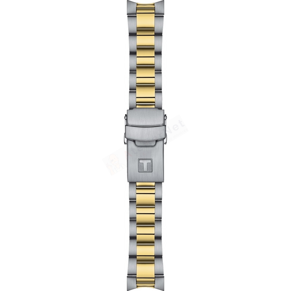 Bracelet metal bicolor Tissot - SEASTAR/ T605048917-Bracelets de montres-AtelierNet