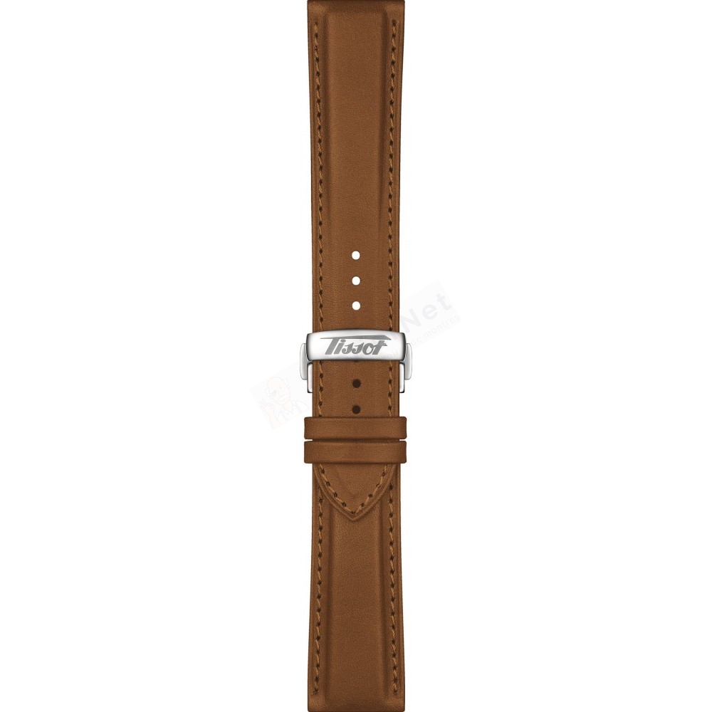 Bracelet leather brown Tissot - TELEMÈTRE 1938 / T600048179-Bracelets de montres-AtelierNet