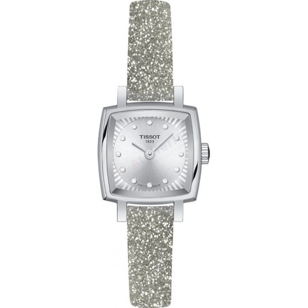 Bracelet synthetic grey Tissot - TISSOT LOVELY / T604048081-Bracelets de montres-AtelierNet