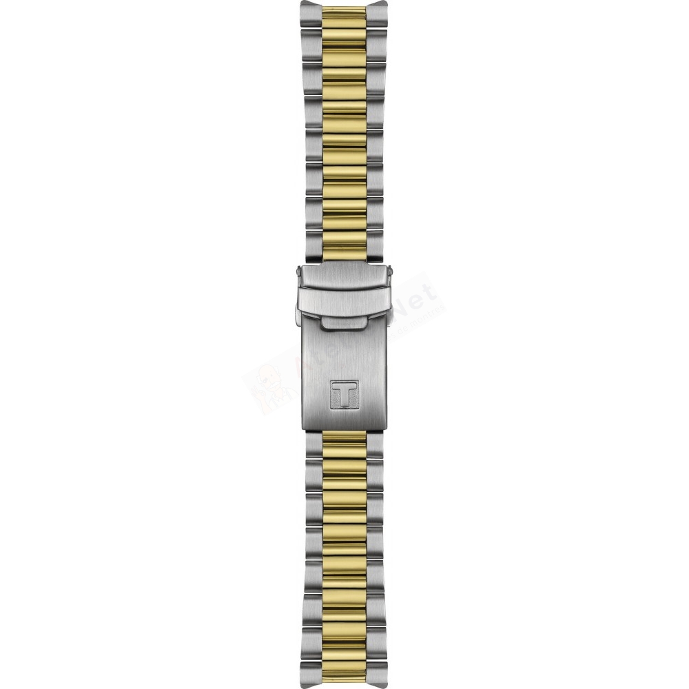 Bracelet metal bicolor Tissot - PR 516 / T605048997-Bracelets de montres-AtelierNet