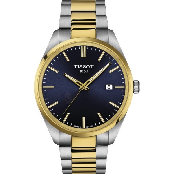 Bracelet metal bicolor Tissot - PR 100 CLASSIC / T605049117-Bracelets de montres-AtelierNet