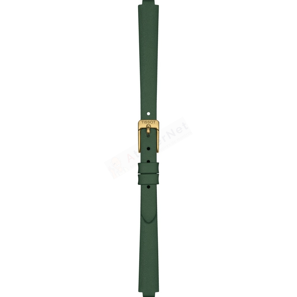 Bracelet cuir vert Tissot - TISSOT LOVELY / T600048096-Bracelet de montre-AtelierNet