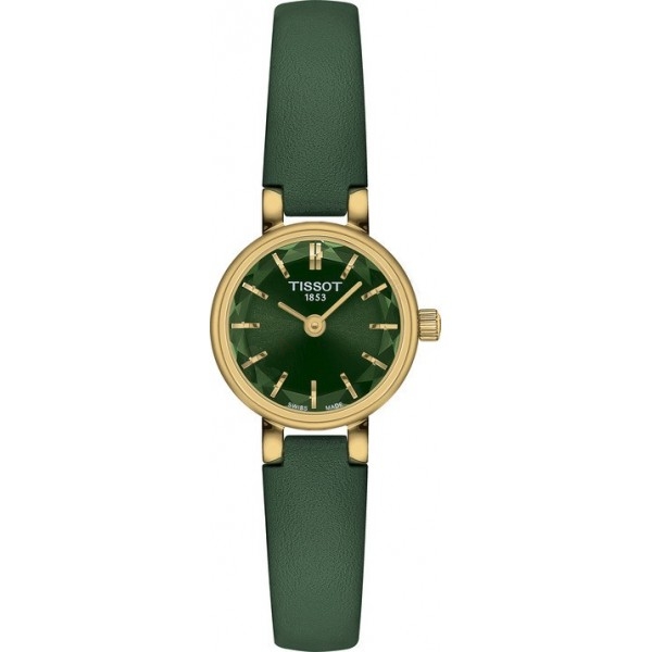 Bracelet cuir vert Tissot - TISSOT LOVELY / T600048096-Bracelet de montre-AtelierNet