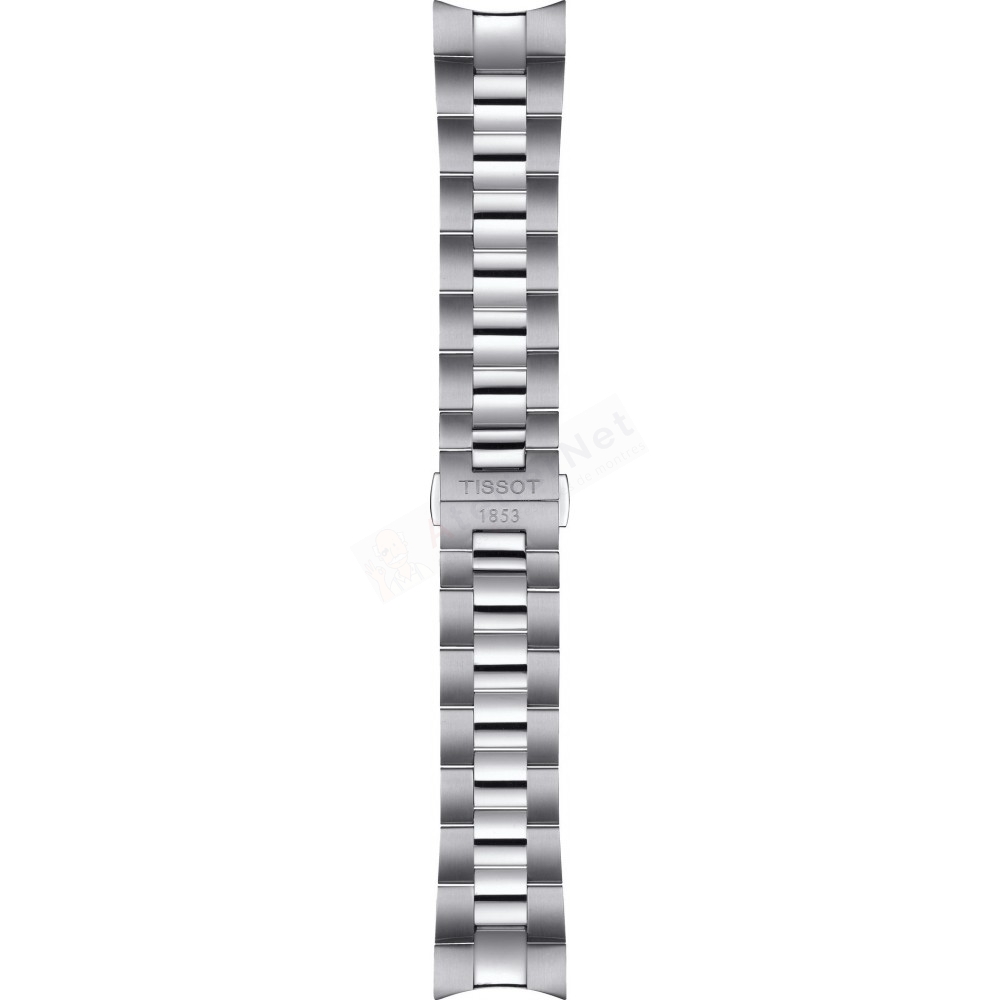 Bracelet métal gris Tissot - GENTLEMAN AUTO / T605047822-Bracelet Montre Acier-AtelierNet