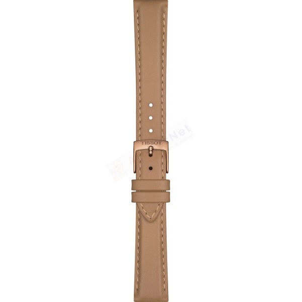 Bracelet leather beige Tissot - EVERYTIME DESIRE / T600047974-Bracelets de montres-AtelierNet