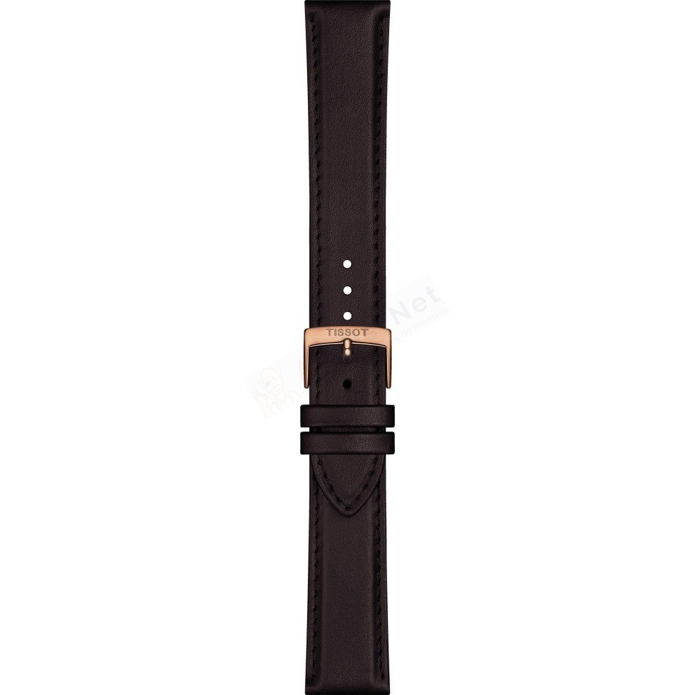 Bracelet leather brown Tissot - EVERYTIME DESIRE / T600047944-Bracelets de montres-AtelierNet