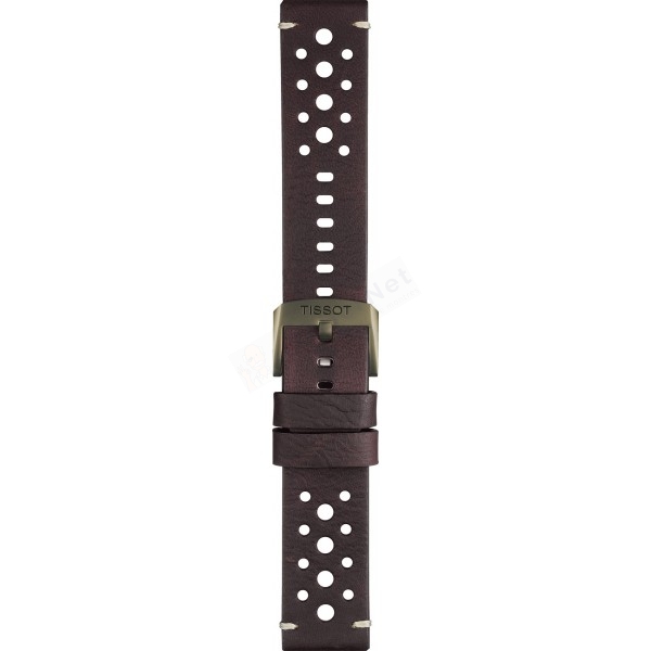 Bracelet leather brown Tissot - TISSOT CHRONO XL / T600048064-Bracelets Cuir-AtelierNet