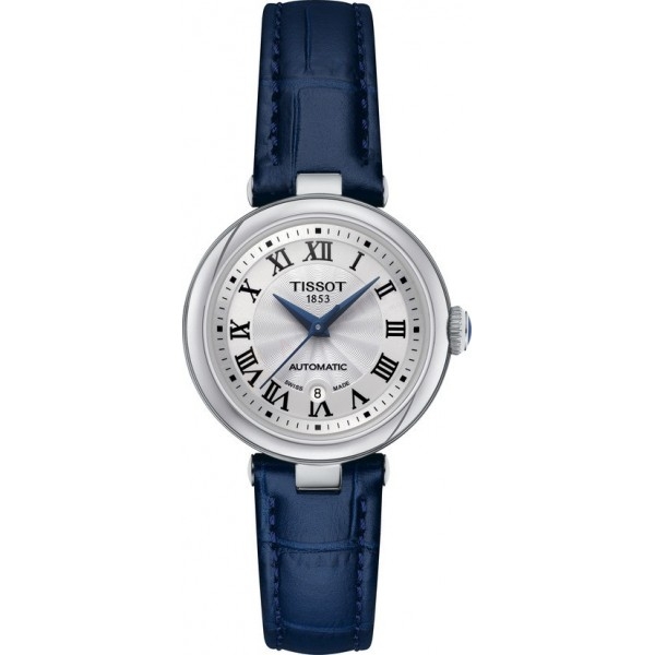 Bracelet cuir bleu Tissot - BELLISSIMA / T600047888-Bracelet Montre Acier-AtelierNet