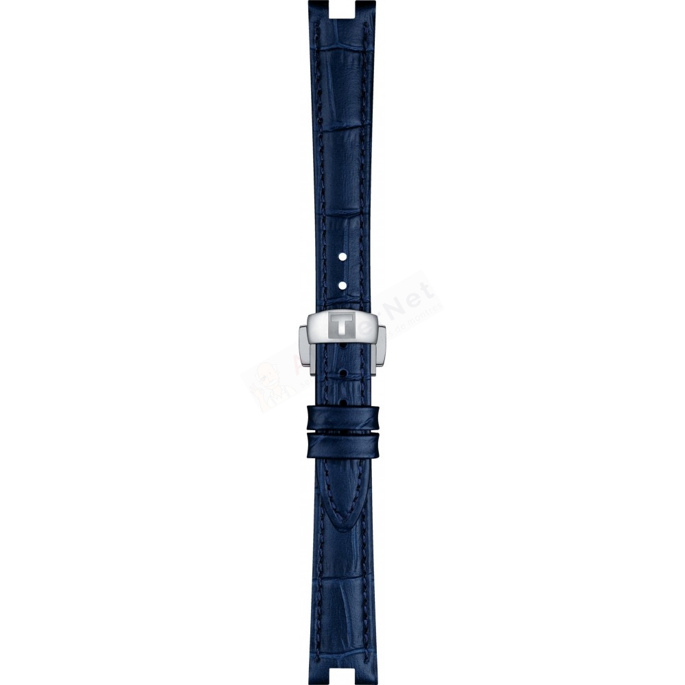 Bracelet cuir bleu Tissot - BELLISSIMA / T600047888-Bracelet Montre Acier-AtelierNet