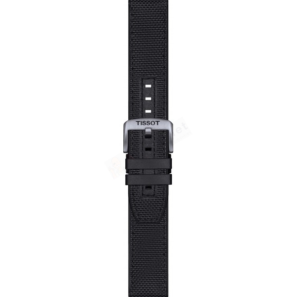 Bracelet textile black Tissot - SUPERSPORT CHRO QUA / T604047163-Bracelets de montres-AtelierNet