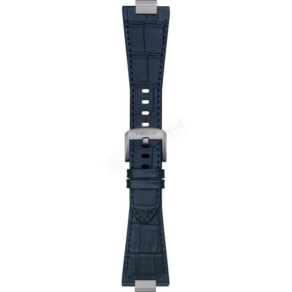 Bracelet leather blue Tissot - PRX / T600047701-Bracelets de montres-AtelierNet