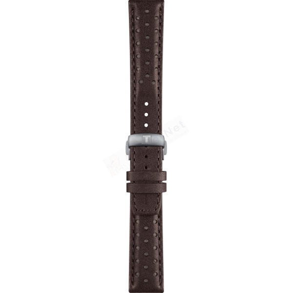 Bracelet leather brown Tissot - PRS 516 / T600046559-Bracelets de montres-AtelierNet