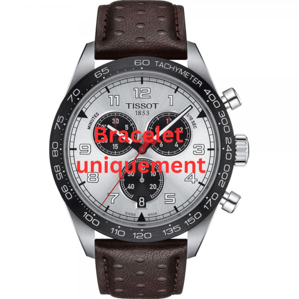 Bracelet leather brown Tissot - PRS 516 CHRONO / T610046349-Bracelets de montres-AtelierNet