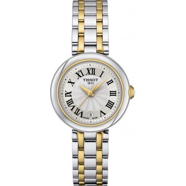 Bracelet acier bicolore Tissot - BELLISSIMA / T605045168-Bracelet Montre Acier-AtelierNet