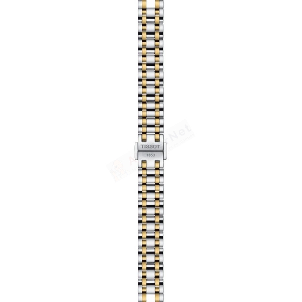 Bracelet metal bicolor Tissot - BELLISSIMA / T605045168-Bracelets Métal-AtelierNet