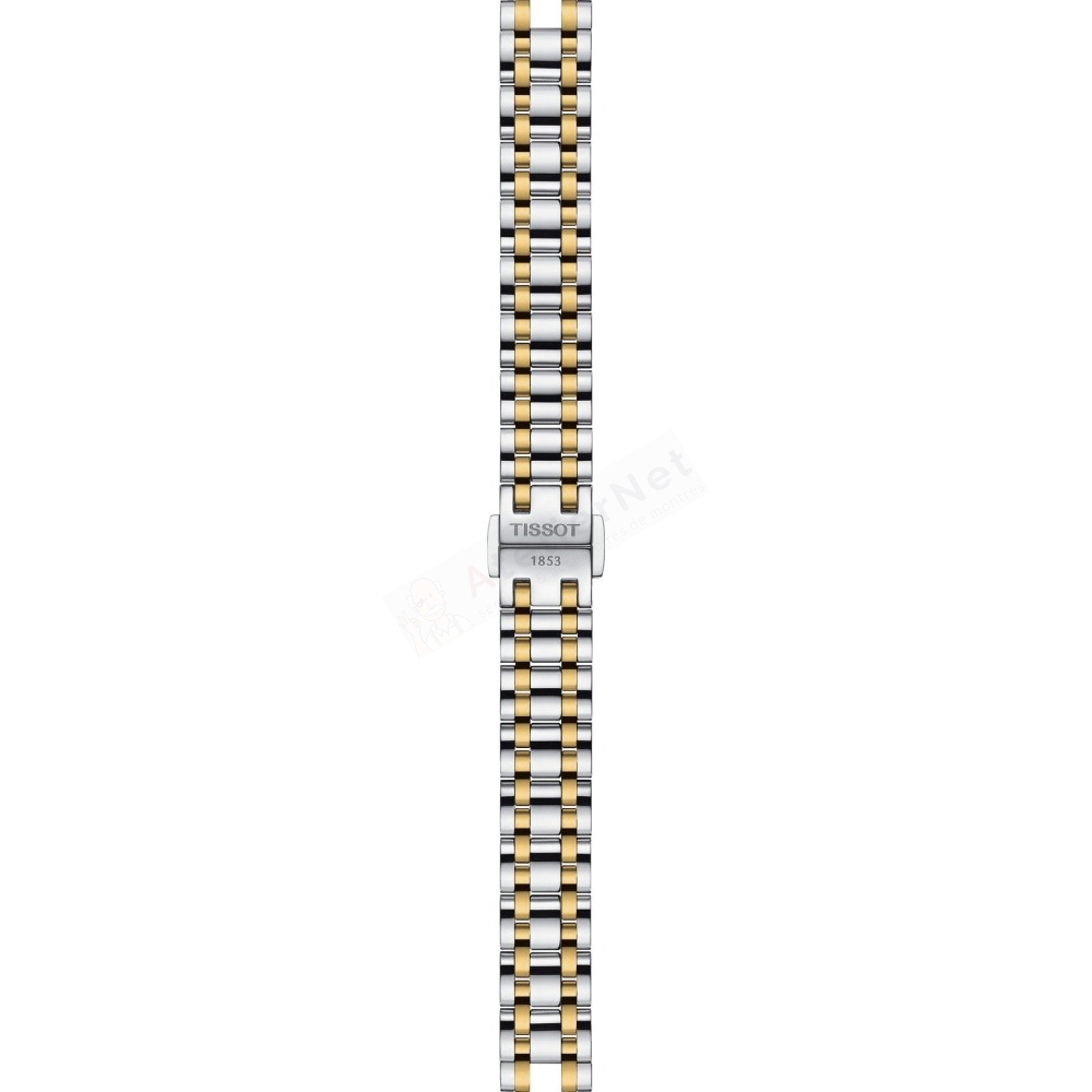 Bracelet acier bicolore Tissot - BELLISSIMA / T605045168-Bracelet Montre Acier-AtelierNet