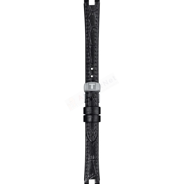 Bracelet leather black Tissot - BELLISSIMA / T600045241-Bracelets de montres-AtelierNet