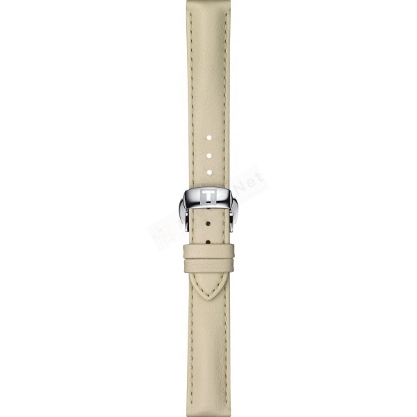 Bracelet leather white Tissot - T MY LADY / T600045079-Bracelets de montres-AtelierNet