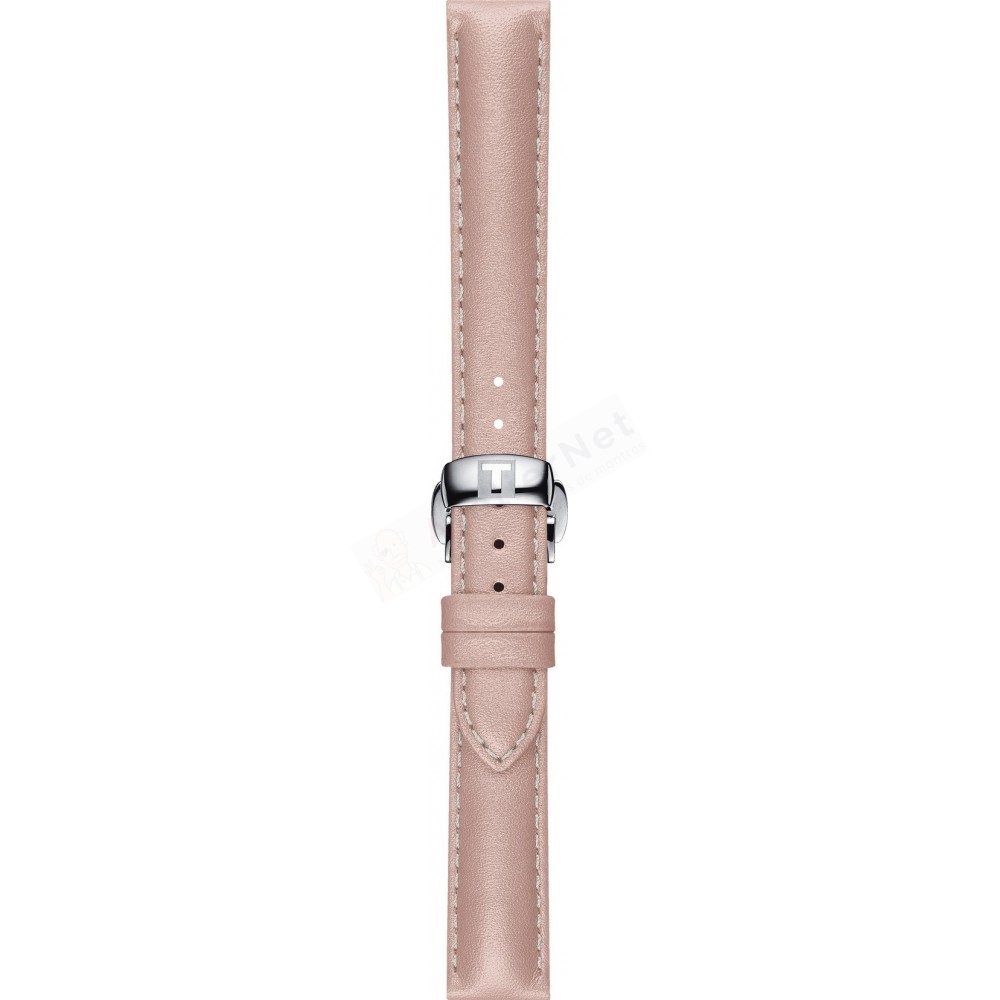 Bracelet cuir rose Tissot - T MY LADY QUARTZ / T600046070-Bracelet de montre-AtelierNet