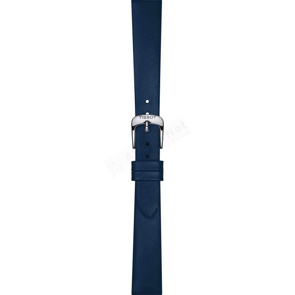 Bracelet cuir bleu fonce Tissot - ODACI-T / T600046870-Bracelet de montre-AtelierNet