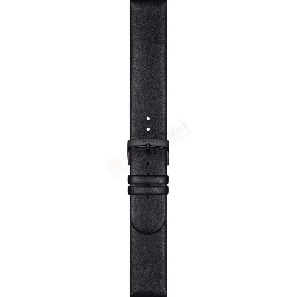 Bracelet synthetic black Tissot - HERITAGE MEMPHIS / T604046473-Bracelets de montres-AtelierNet