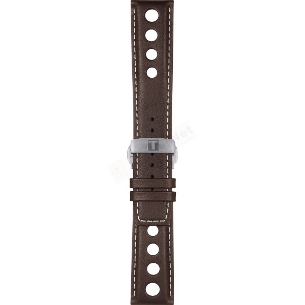 Bracelet leather brown Tissot - HERITAGE 1973NAV.CHR /  T600045127-bracelet montre cuir homme-AtelierNet