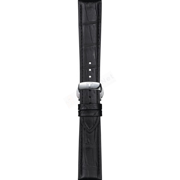 Bracelet leather black Tissot - GENTLEMAN QUARTZ / T600045397-Bracelets de montres-AtelierNet