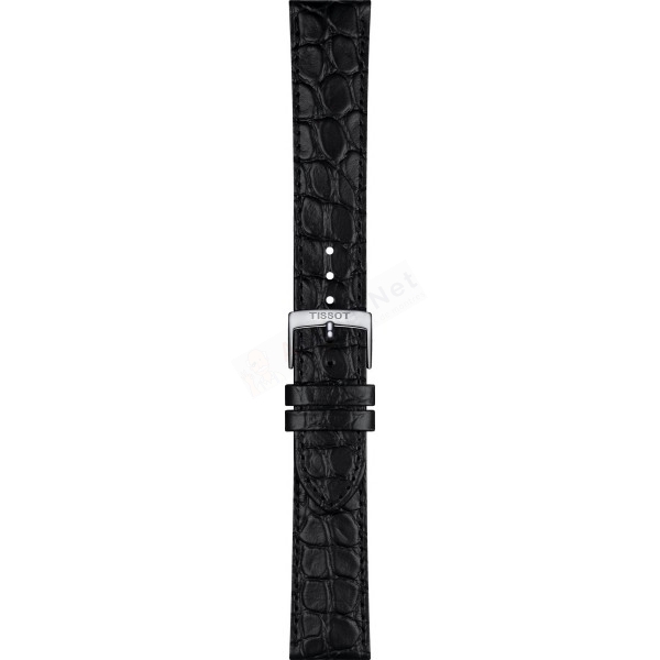 Bracelet leather black Tissot - EVERYTIME DESIRE / T600049221-Bracelets de montres-AtelierNet