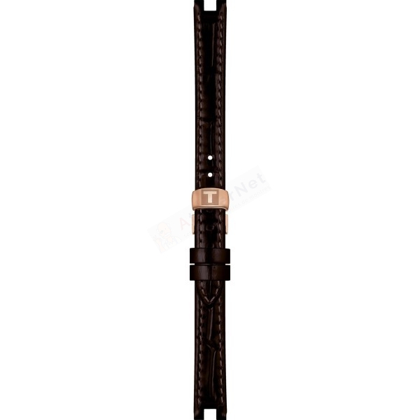 Bracelet leather brown Tissot - BELLISSIMA / T600045243-Bracelets de montres-AtelierNet