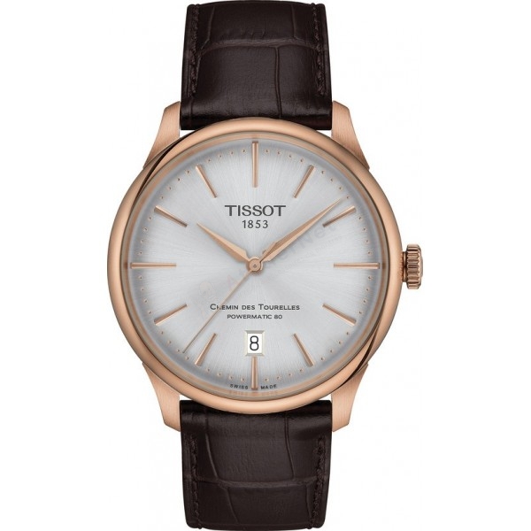 Bracelet cuir brun Tissot - CHEMIN DES TOURELLES / T600048683-Bracelet de montre-AtelierNet