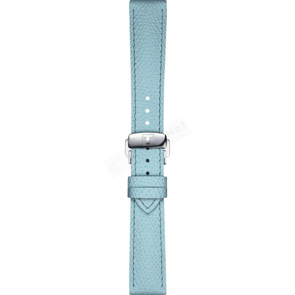 Bracelet cuir bleu pastel Tissot - CHEMIN DES TOURELLES / T600048672-Bracelet de montre-AtelierNet