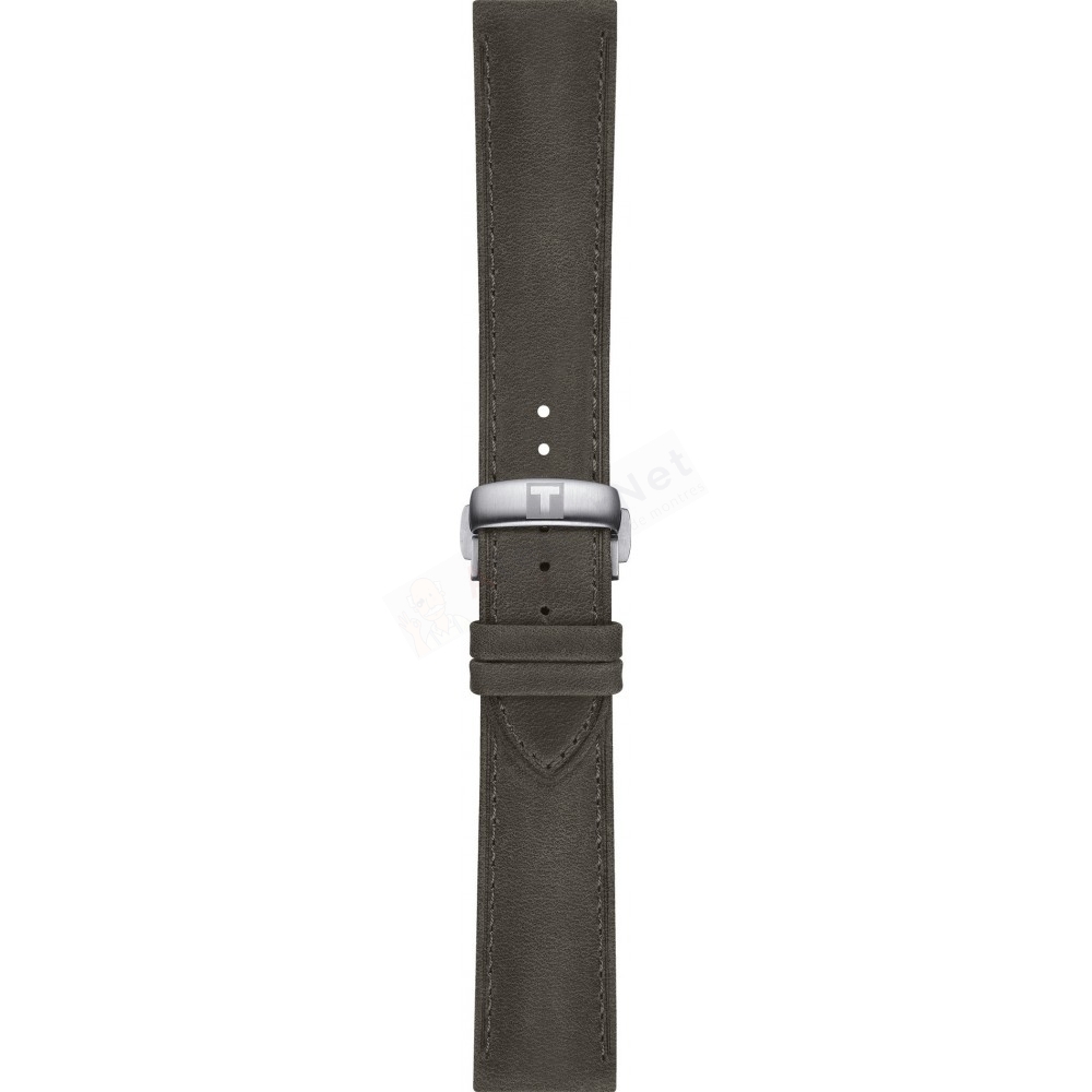 Bracelet cuir vert Tissot - CHEMIN DES TOURELLES / T600048720-Bracelet Montre Cuir-AtelierNet