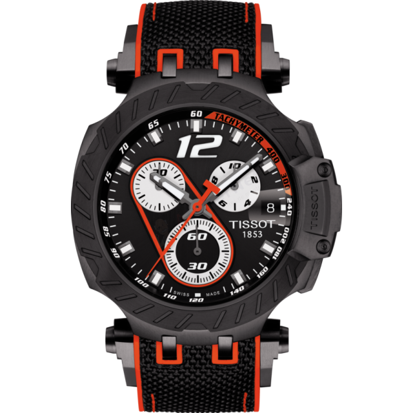 Bracelet silicone black Tissot - T RACE MOTO GP / T603044014-Bracelets de montres-AtelierNet